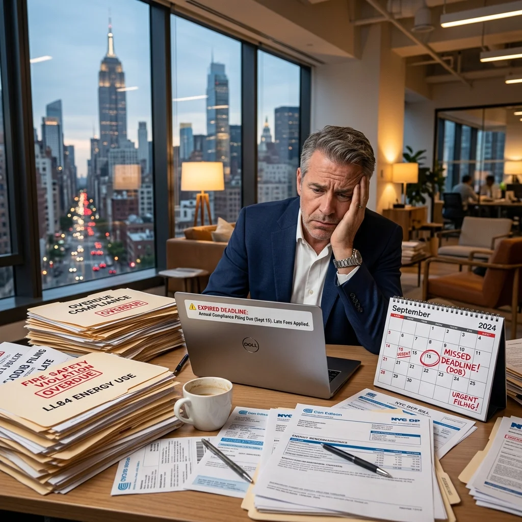 Missed LL84 Benchmarking NYC - Building Owner Reviewing Compliance