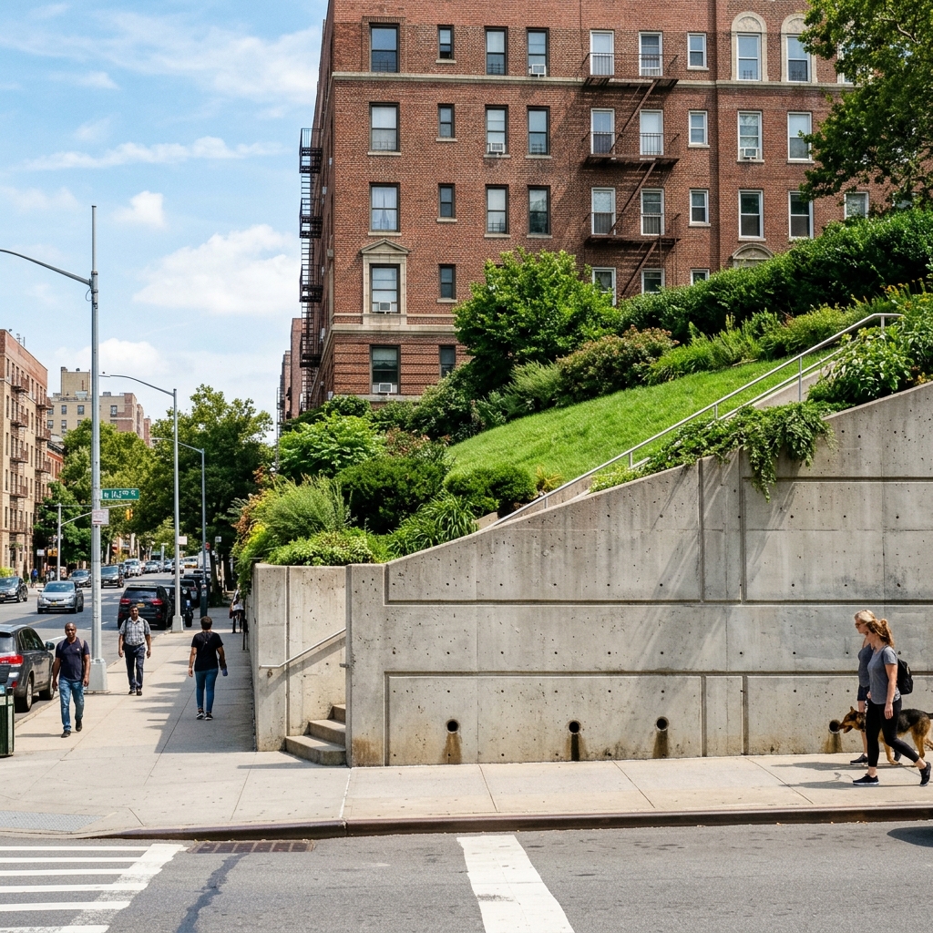 Retaining Wall Inspection NYC Cycle 3
