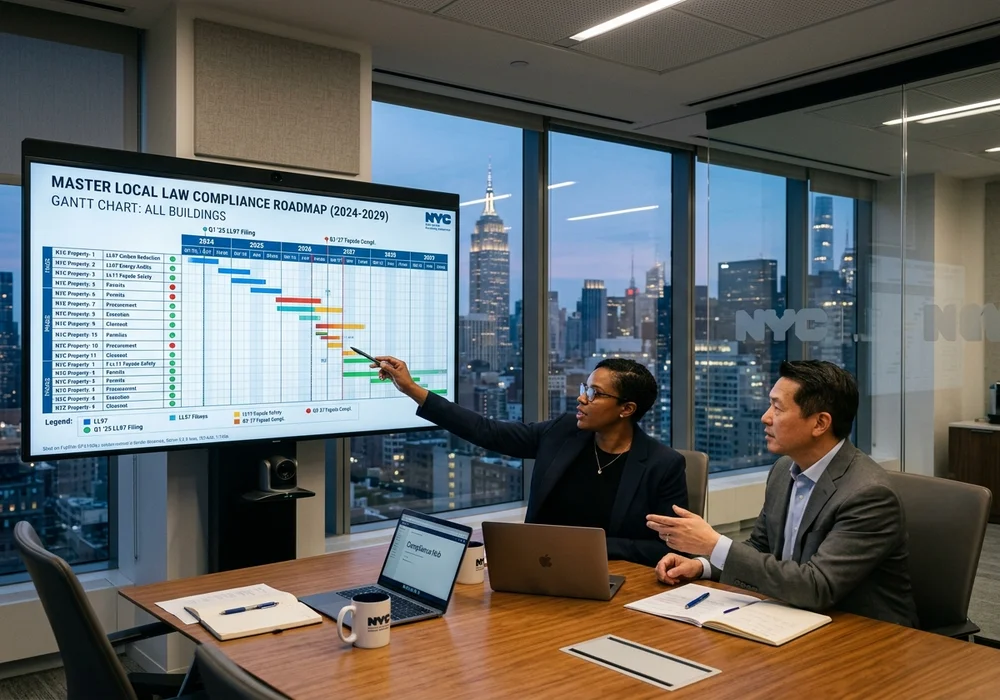 How to Sequence Multiple Local Law Compliance Projects Efficiently